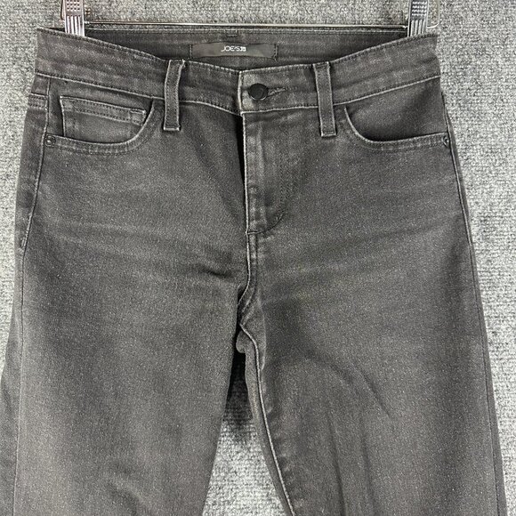 Joes Jeans Womens 26 Skinny Black Cotton Stretch Pockets Logo - Picture 3 of 9